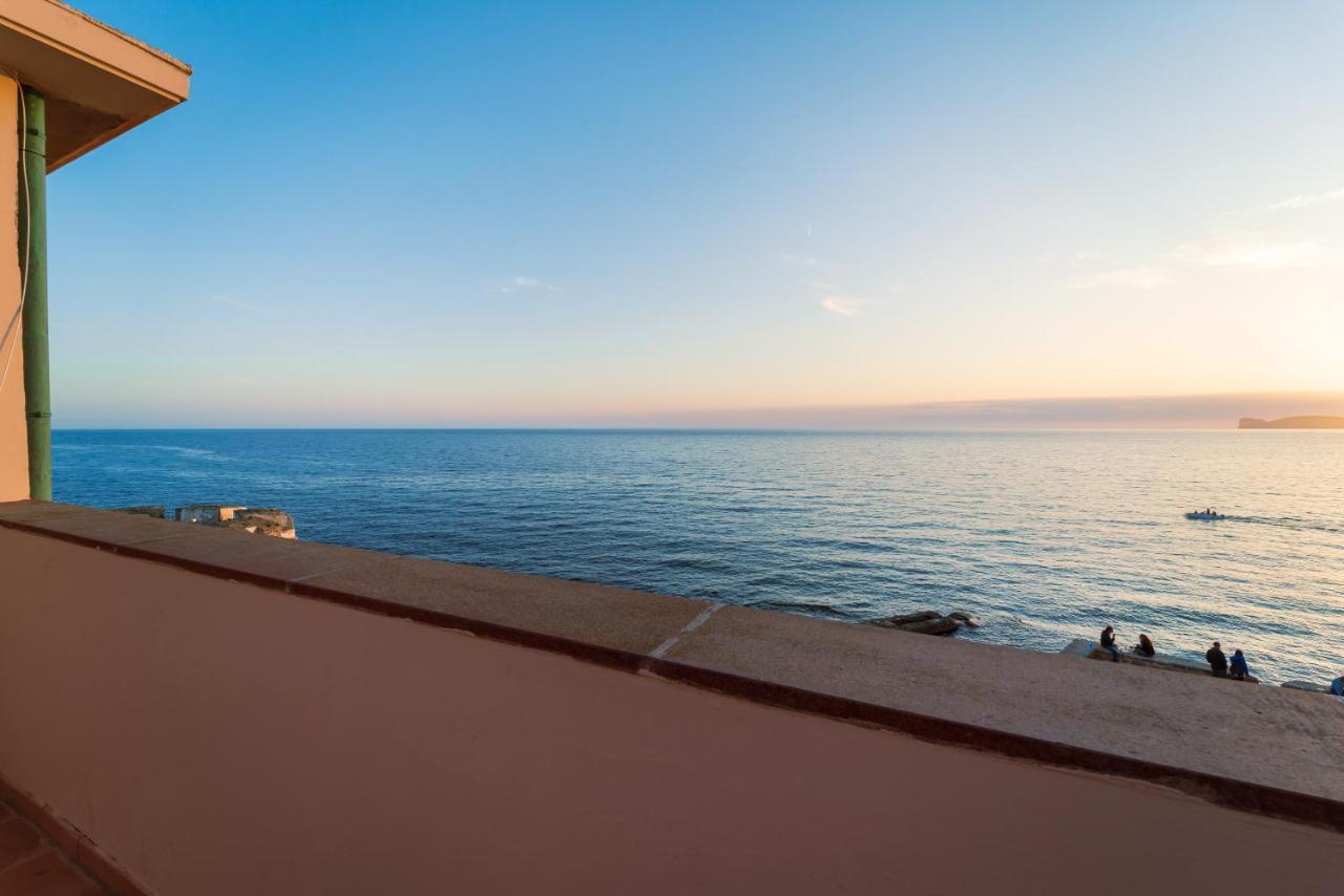 Sea Front Terrace Marco Polo Apartman Alghero Kültér fotó